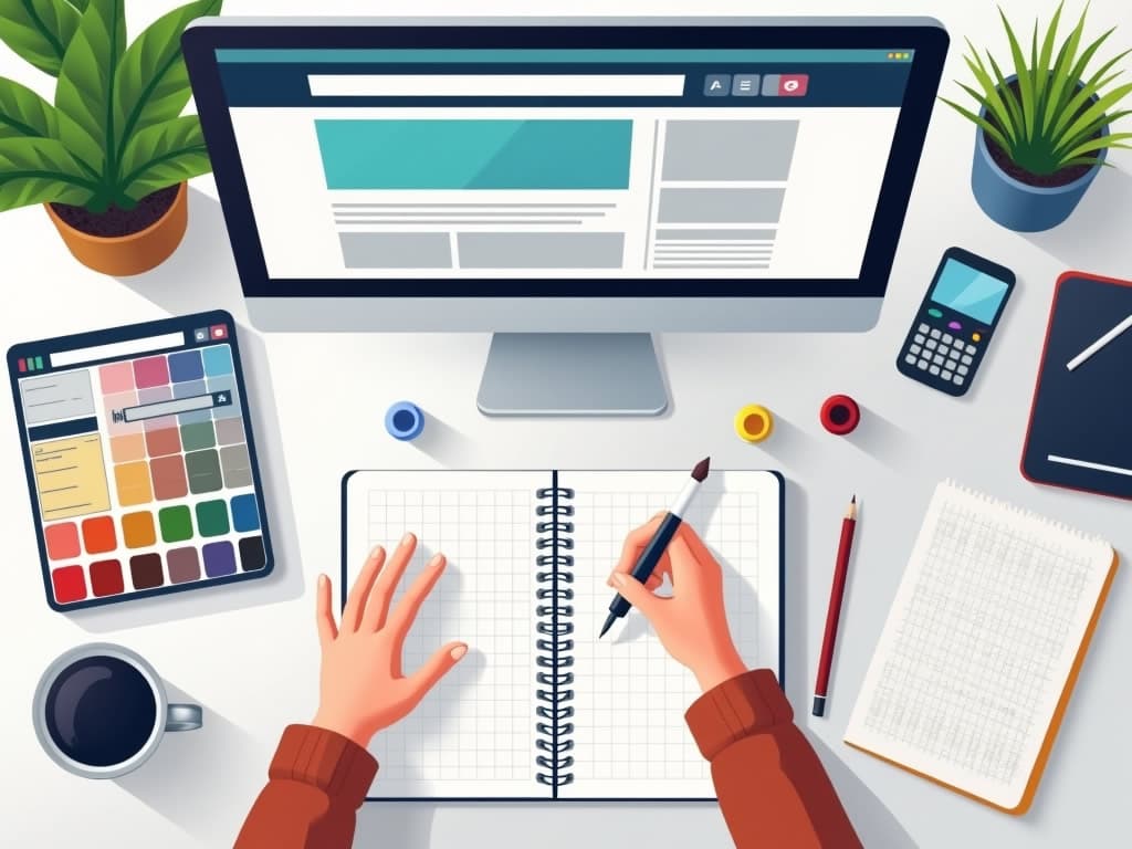 A maintained website displayed across multiple screens